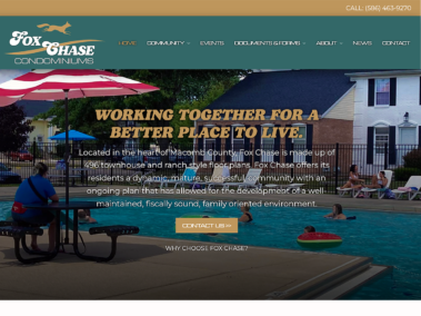 Fox Chase Condominiums Launch New Website